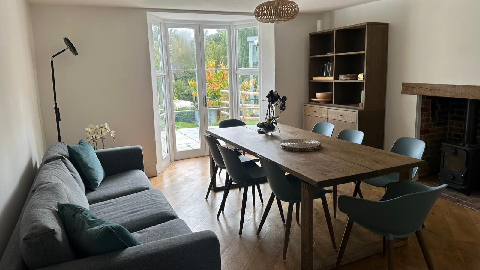 aldermoor farmhouse internal shot dinning room